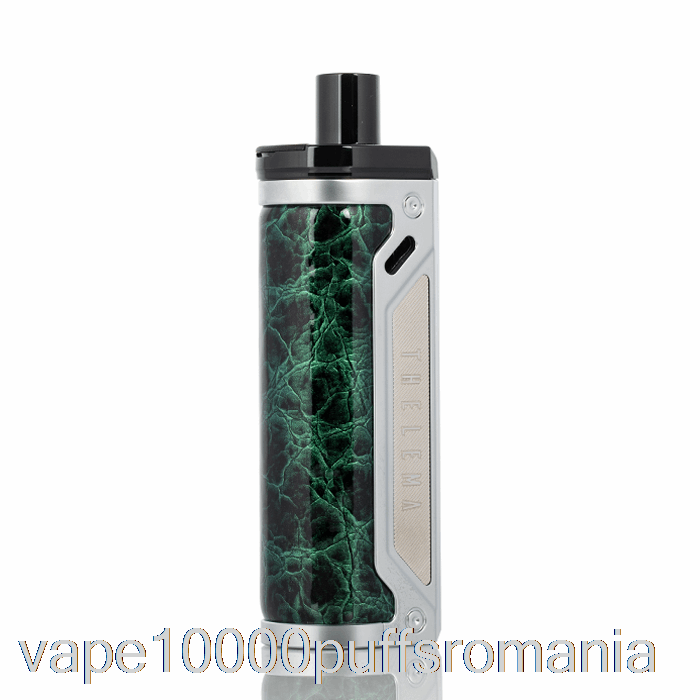 Vape Romania Lost Vape Thelema 80w Pod Mod Kit Inoxidabil / Piele Lucioasa